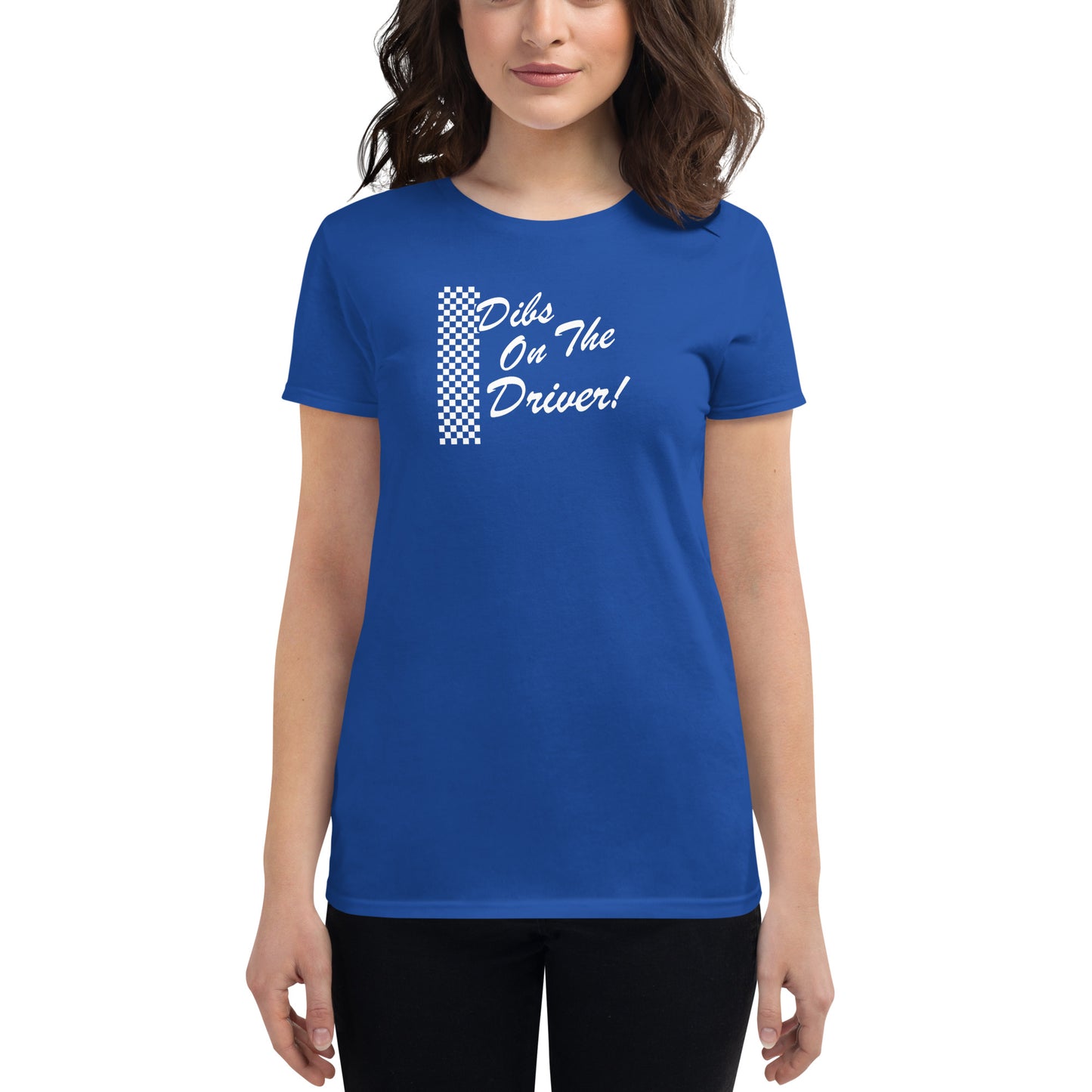 Dibs on the Driver Dark Women's short sleeve t-shirt